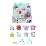 Squish-a-longs 8-pack mini collectible figures with accessories - British product