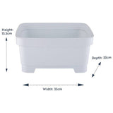 Minky washing up bowl grey 11L, imported from the UK