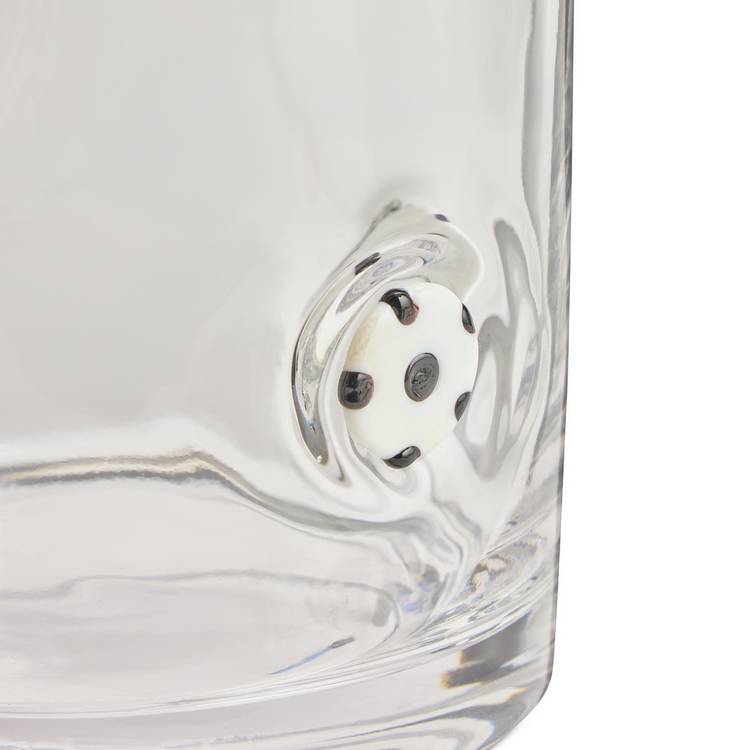Argos Home football glass tumbler 400ml, UK version