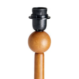 Habitat Teo floor lamp base walnut - British product