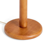 Habitat Teo floor lamp base walnut - British product