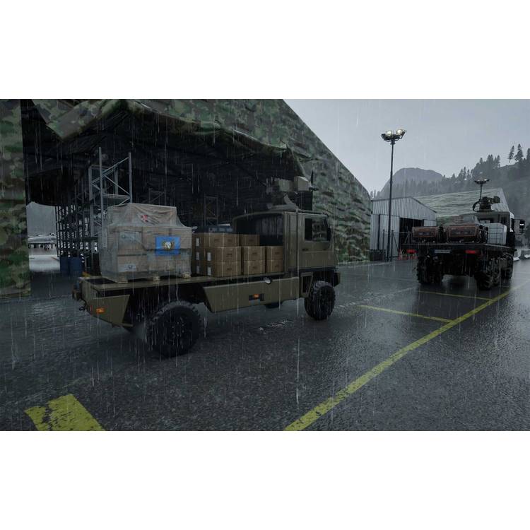 Military Logistics Simulator PS5 game disc (British brand)