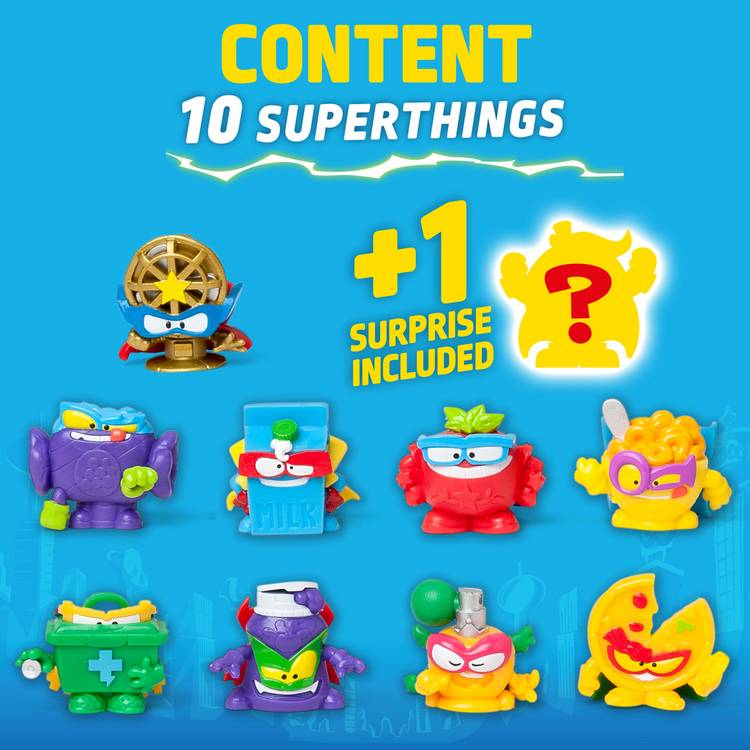 SuperThings Kazoom Power battle figure pack with golden captain, imported from the UK