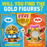 SuperThings Kazoom Power battle figure pack with golden captain, imported from the UK