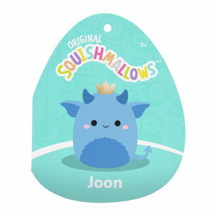 Squishmallows Joon blue goblin king soft toy 7.5 inch, UK version