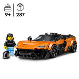 LEGO Speed Champions McLaren W1 car model kit 287 pieces, imported from the UK