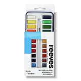 Argos Reeves Watercolour 24 Pans with Aqua Brush Tin Set- Buy online at McGrocer