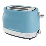 Russell Hobbs 2 slice toaster in retro blue, UK version