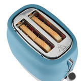 Russell Hobbs 2 slice toaster in retro blue, UK version