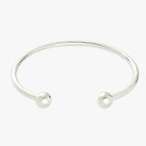 Argos Revere Sterling Silver Twisted Torque Bangle, 7.2 cm Diameter- Buy online at McGrocer