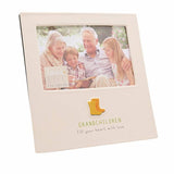 Widdop ceramic photo frame grandchildren 4x6 inch, UK version
