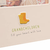 Widdop ceramic photo frame grandchildren 4x6 inch, UK version