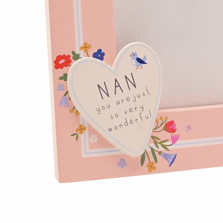 Widdop Love Life heart photo frame 6x4 inch - British product