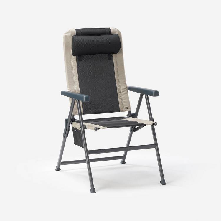 Decathlon reclining camping chair steel frame - British product