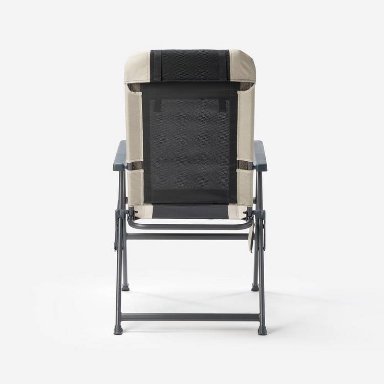 Decathlon reclining camping chair steel frame - British product