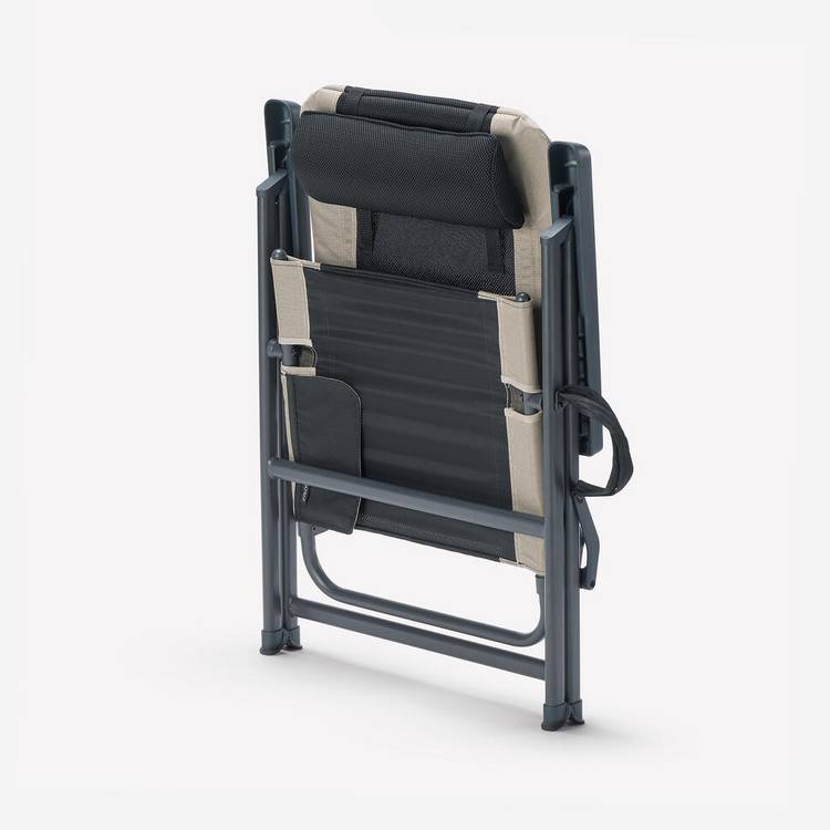 Decathlon reclining camping chair steel frame - British product