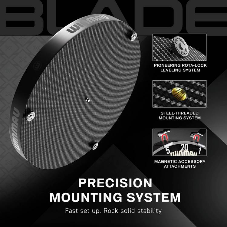 Winmau Premium Blade X dartboard 47cm - British product