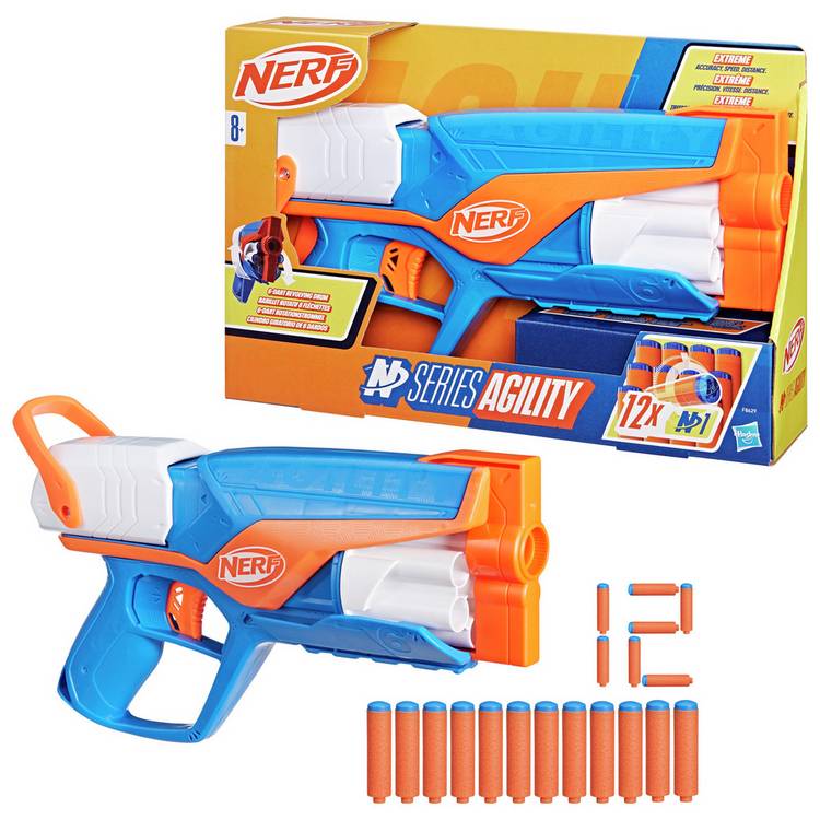 Nerf N Series Agility toy blaster, imported from the UK