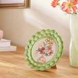 Argos Home scallop green resin picture frame 4x4 - British product