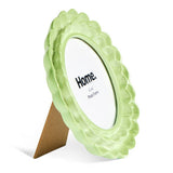 Argos Home scallop green resin picture frame 4x4 - British product