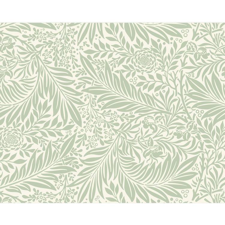Origin Murals Trailing Ferns Sage Green wall mural (British brand)