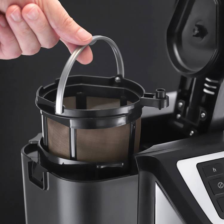 Russell Hobbs Chester Grind & Brew coffee machine, imported from the UK
