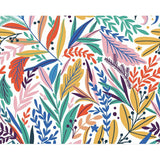 Origin Murals patterned leaves multicolour wall mural roll, imported from the UK