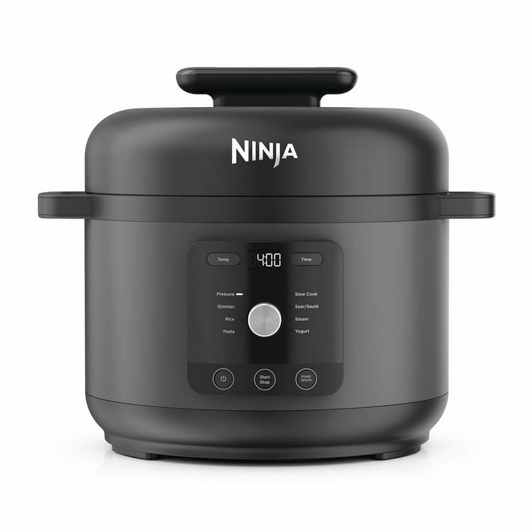 Ninja HyperHeat 9-in-1 pressure cooker 6L black, UK version