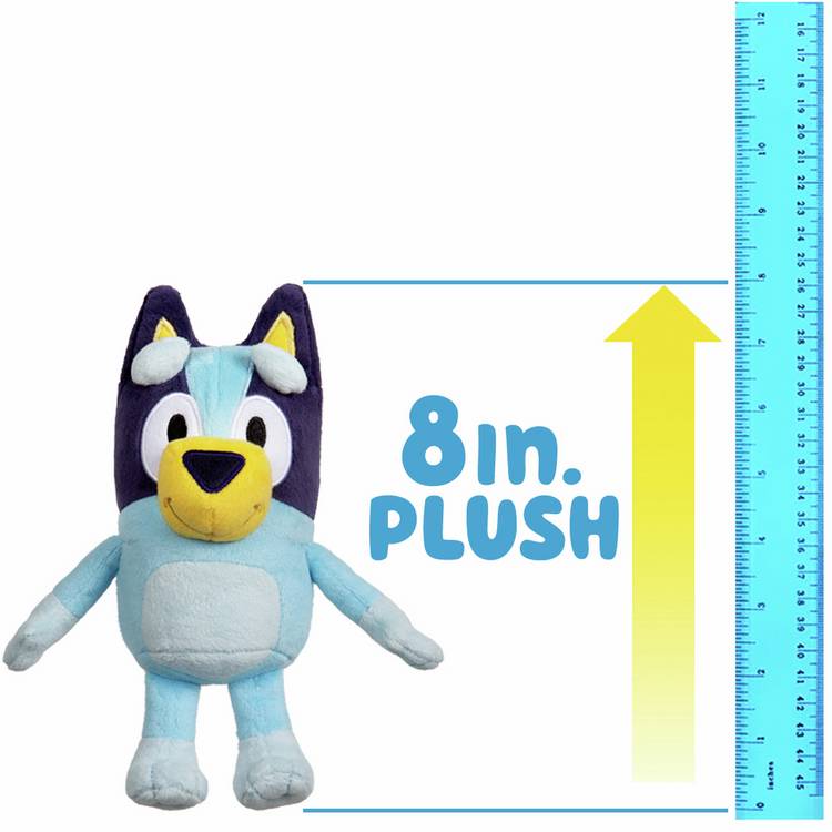 Bluey 8 inch soft toy 20cm, imported from the UK