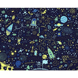 Origin Murals Space Doodle wall mural, imported from the UK