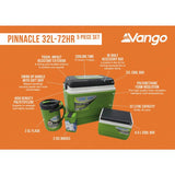 Vango Pinnacle cool box set 32L - British product