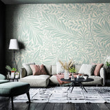 Origin Murals Trailing Ferns Duck Egg wall mural roll, UK version