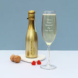 Argos Bottega Personalised Message Flute Prosecco Gift Set - Gold, 200ml- Buy online at McGrocer