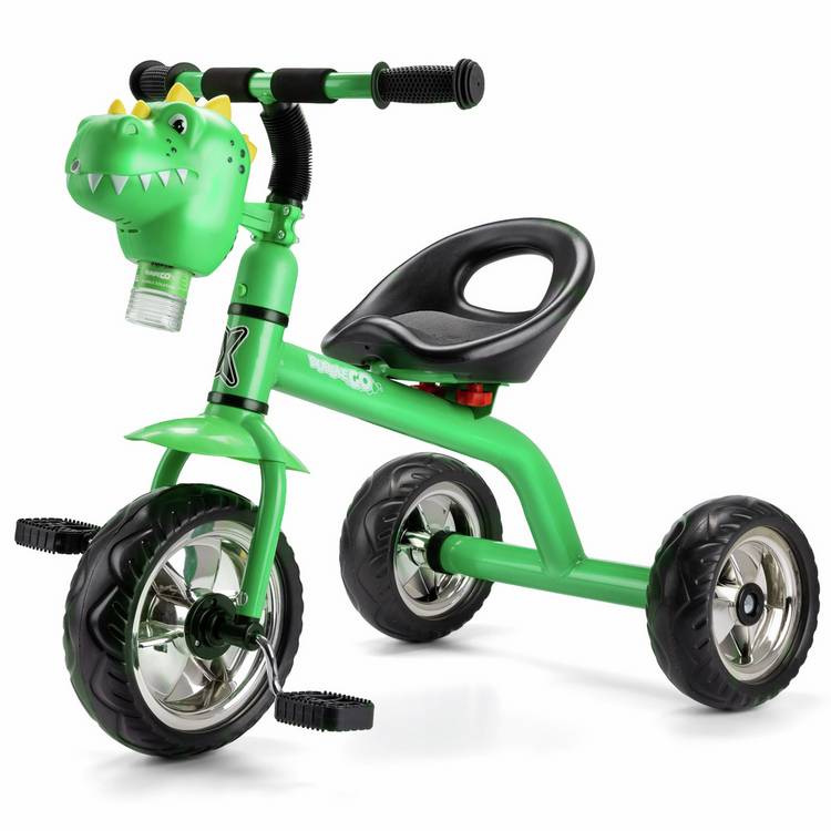 Xootz Dinosaur Bubble Go Trike green - British product