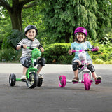 Xootz Dinosaur Bubble Go Trike green - British product