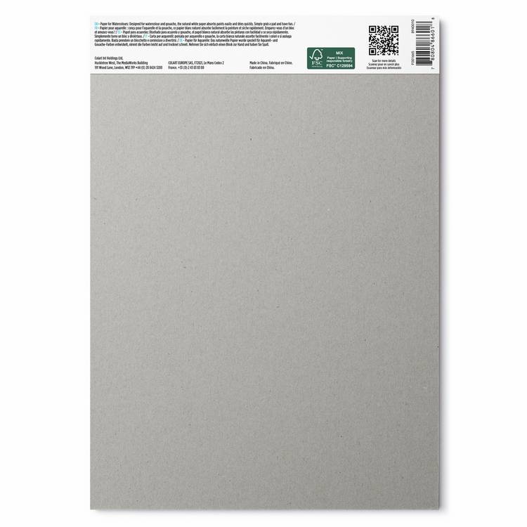 Reeves watercolour paper pad A4, imported from the UK