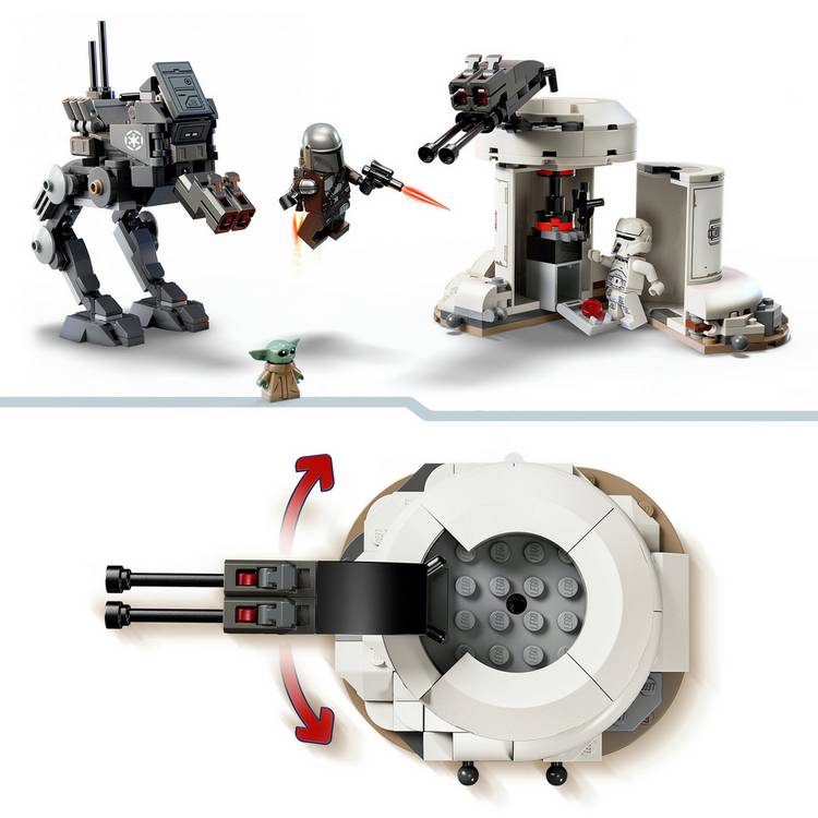 LEGO Star Wars AT-RT Attack building toy set, UK version