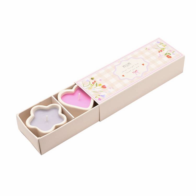 Widdop Love Life Mum candle gift set of 3, imported from the UK