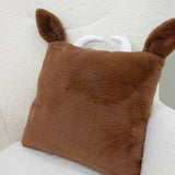 The Gruffalo 3D character cushion brown 35x35cm - British product