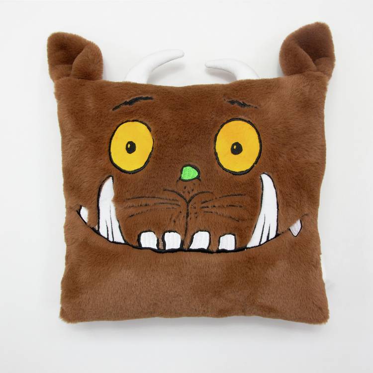 The Gruffalo 3D character cushion brown 35x35cm - British product