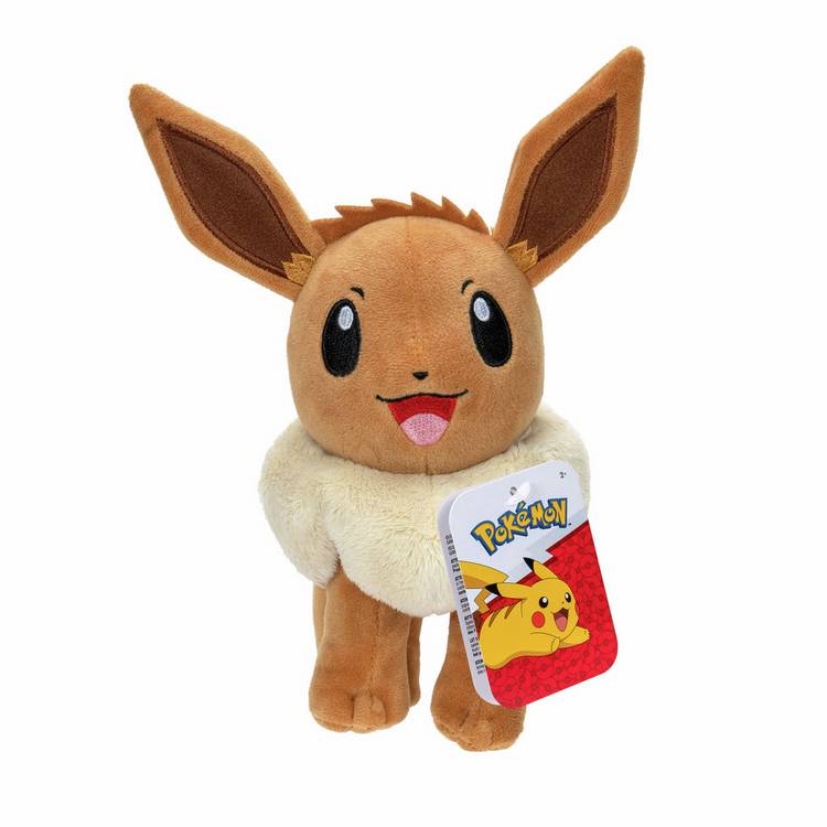 Pokémon Eevee soft toy 8 inch, imported from the UK