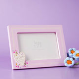 Widdop Love Life heart photo frame 6x4, imported from the UK