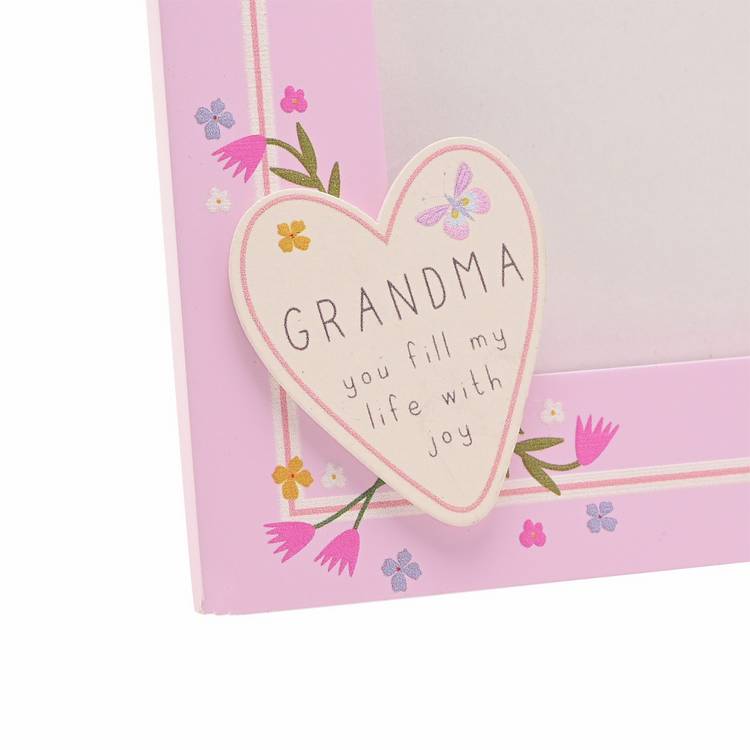 Widdop Love Life heart photo frame 6x4, imported from the UK