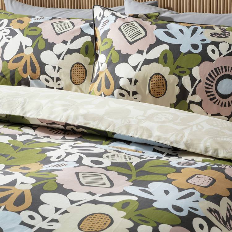 Habitat x Scion Kukkia cotton bedding set single size, imported from the UK