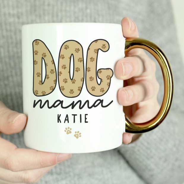 Personalised Dog Mama ceramic mug 295ml (British brand)
