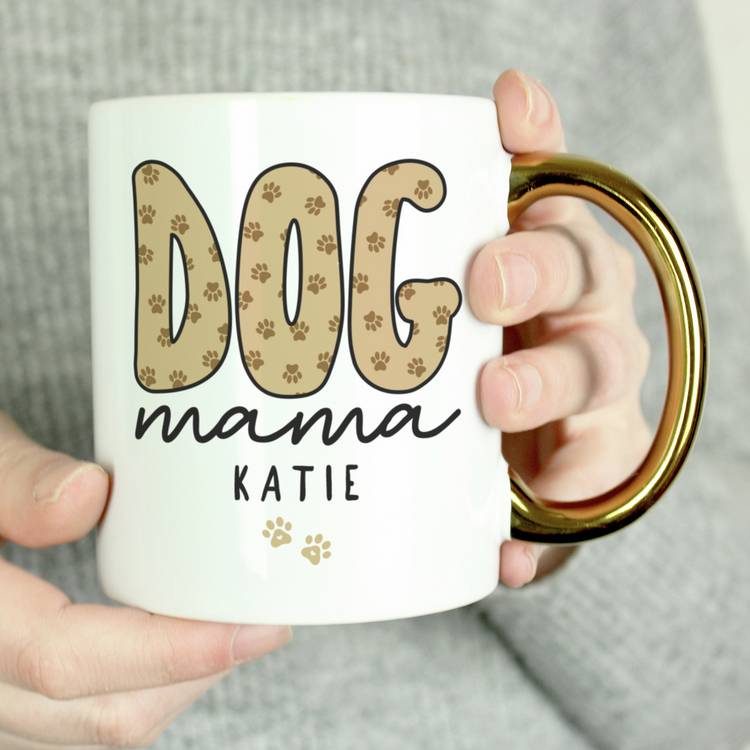 Personalised Dog Mama ceramic mug 295ml (British brand)