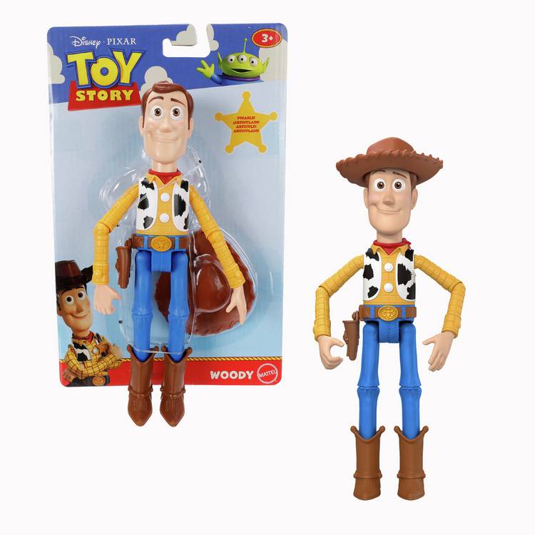 Disney Pixar Toy Story Woody action figure 7-inch scale (British brand)