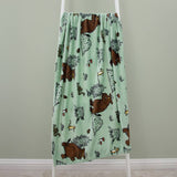 The Gruffalo fleece throw sage 150x100cm, UK version
