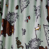 The Gruffalo fleece throw sage 150x100cm, UK version