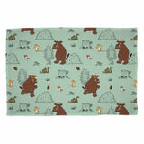 The Gruffalo fleece throw sage 150x100cm, UK version